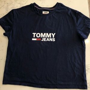 UO Tommy Hilfiger Navy Blue T-Shirt